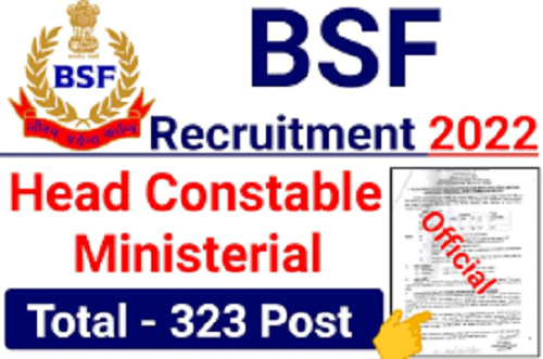 BSF Head Constable Ministerial ASI Steno Exam Date 2022