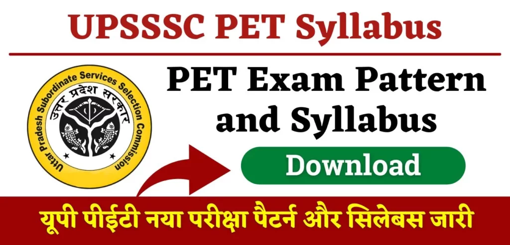 Download Vacancy Wise UPSSSC Syllabus