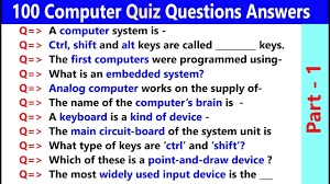 top question of computers